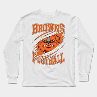 CLVD Browns Football Long Sleeve T-Shirt